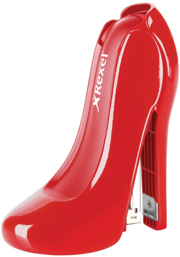 Rexel - High Heel Stapler, capacity 20 sheets, red