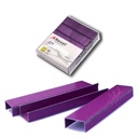 Rexel - Staples No. 56 (6/26) Bucket Pack of 2000 Staples - Purple Color JOY