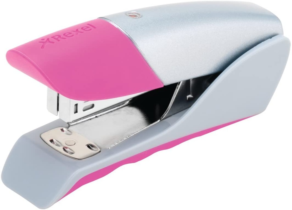 Rexel Gazelle JOY 25 Sheet Stapler - Pink