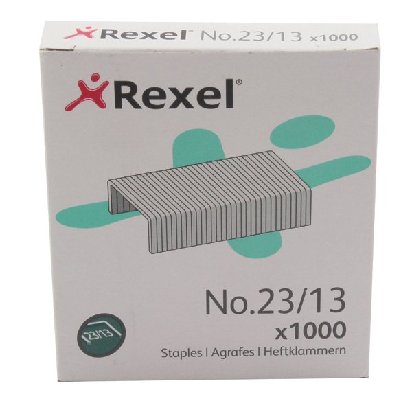 Rexel - Pins No. 13/23, pack of 1000 pins