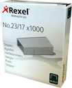 Rexel - Pins No. 17/23, pack of 1000 pins