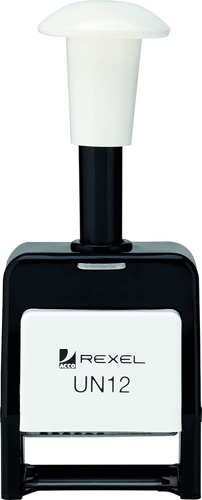 Rexel - Plastic Marker Pen, 5.5 mm, English - Black