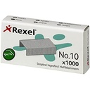 Rexel - Staples No. 10, 20 pack box (1000 staples)