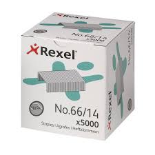 Rexel - Pins No. 66/14, pack of 5000 pins