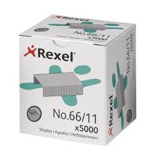 Rexel - Pins No. 66/11, pack of 5000 pins