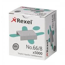 Rexel - Pins No. 66/8, pack of 5000 pins