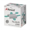 Rexel - Pins No. 66/8, pack of 5000 pins