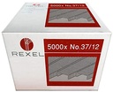 Rexel - Pins No. 37/12, pack of 5000 pins