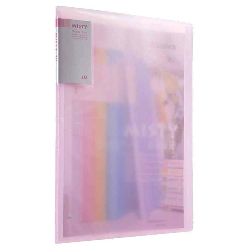 Comex - 10-pocket transparent folder, A4 size - colored