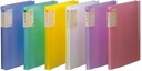 Comex - Plastic File Folder, 40 Pockets, A4 Size - Colored