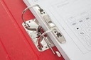 Comex - double-sided plastic box file, flask size - white color