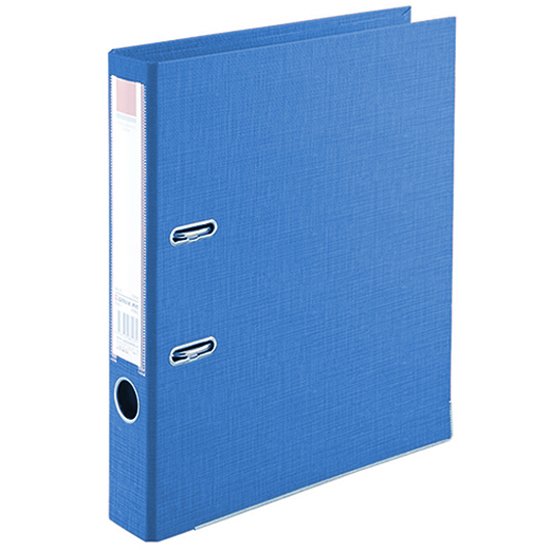 Comex - double-sided plastic box file, flask size - dark blue