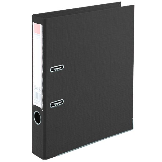 Comex - double-sided plastic box file, flask size - black