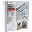 Comex - A4 4-ring binder, capacity 500 sheets, 50 mm - white