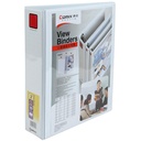 Comex - A4 2-ring binder, 500-sheet capacity - white