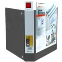 Comex - A4 3-ring binder, 400-sheet capacity, black