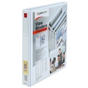 Comex - 3-ring binder, 250-sheet capacity - white A4