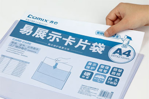 Comex - Durable A4 Transparent Folder
