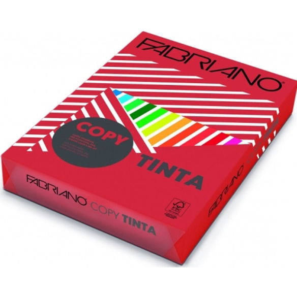 Fabriano - Dark Red Copy Paper - A4 - 500 Sheets