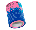 Info Note - a spare roll of continuous note paper, 10 meters * 60 mm - pink