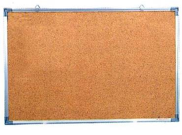 FUTURE - Cork advertising board, one side, aluminum frame, 120*240 cm