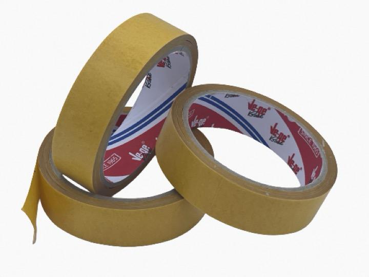 Transparent double-sided tape, 24 mm * 10 meters, pack of 6 pieces