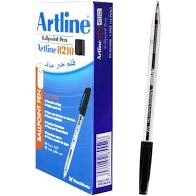 Art Line - Black Ballpoint Pen, 1 ml - Box of 12 pens