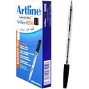 Art Line - Black Ballpoint Pen, 1 ml - Box of 12 pens