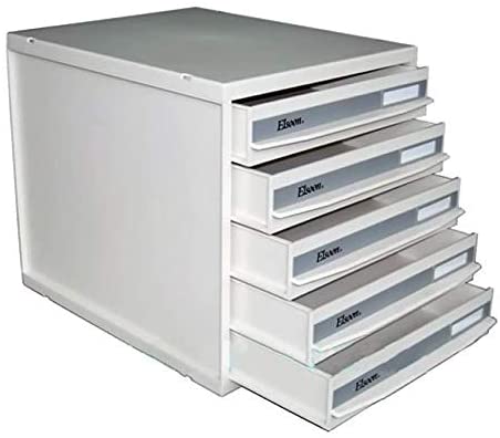 Elson - Plastic Document Box 5 Drawers