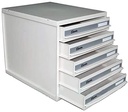 Elson - Plastic Document Box 5 Drawers