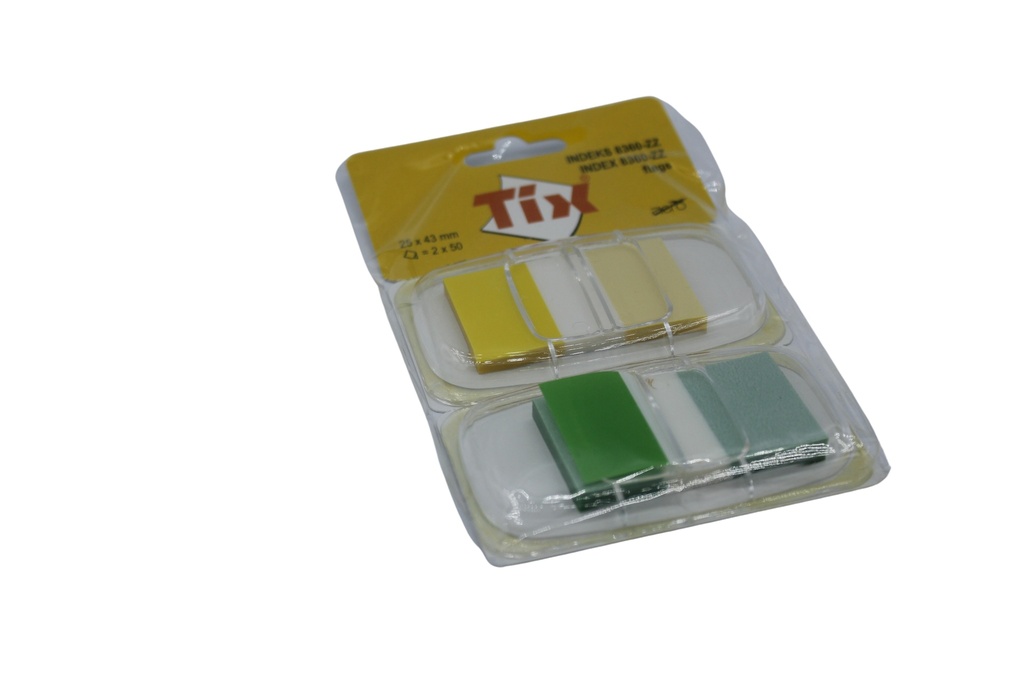 Aero - Adhesive Separators 2 Colors (Yellow + Green) 2*25*43mm - 50 Adhesives