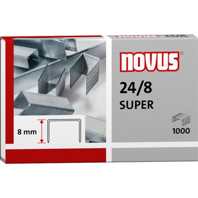Novus - Staples No. 24/8, pack of 1000 staples