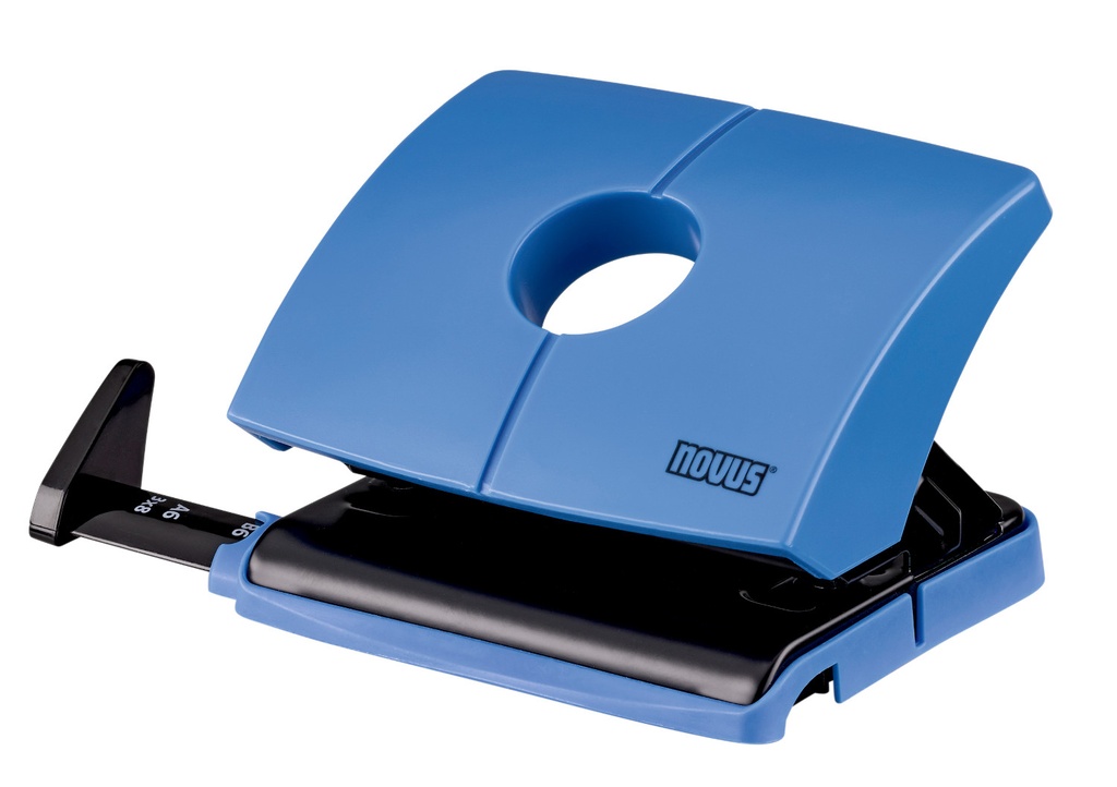 Novus B216 Paper Puncher, Blue, 16 Sheets Color ID