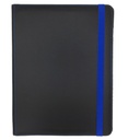 Saab - handbag with notebook - black/blue