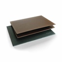 Basil Brothers - Plastic office desk, two layers, 35*50 cm - brown