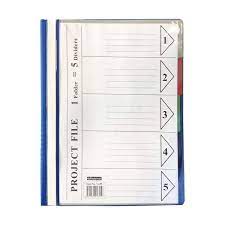 Binder Max - Transparent Face File 5 Subjects