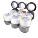 ساب - شطرطون  شفاف - 45mmX50yX48mic - ربطة  عبوة 6 حبات 