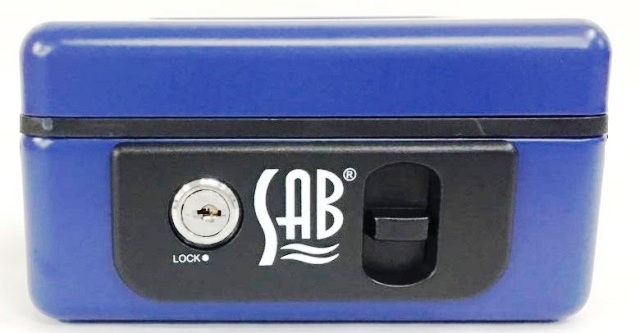 SABB - Money box - size 85*154*197 mm - blue color