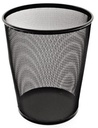 Sub - mesh trash can - black