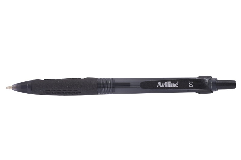 Art Line - Ballpoint Pen, 1 ml - Black, Box of 12 Pens