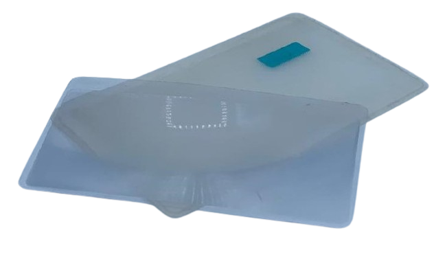 يوشيدا - مكبر شكل كرت تجاري صيني مقاس 8X5 cm