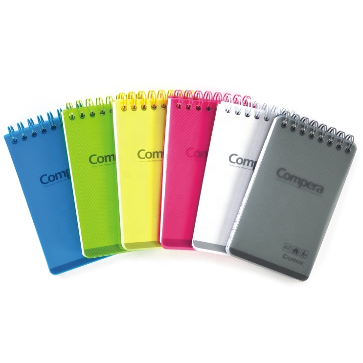 Comex - 80 Sheet Notebook - Colorful, A7 Size