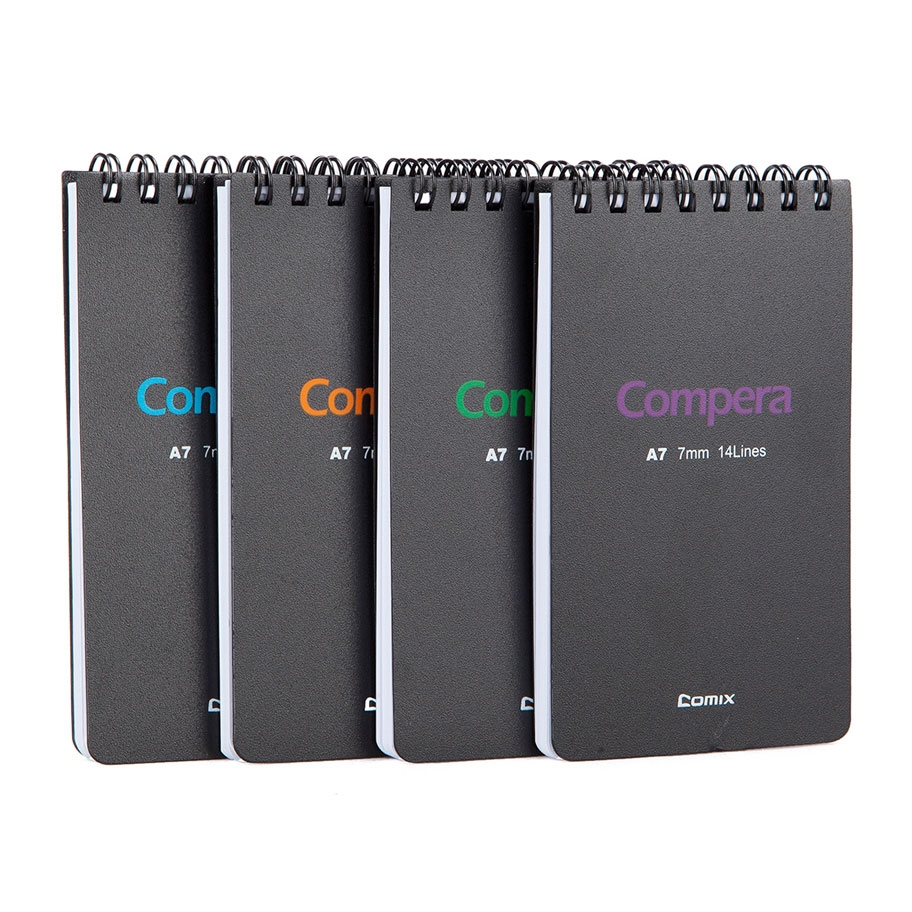 كومكس - دفتر ملاحظات 50 ورقة - ملون مقاس A7