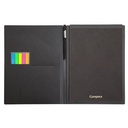 كومكس - شنطة يدوية مع بوك 80 ورقة اسود مقاس A4