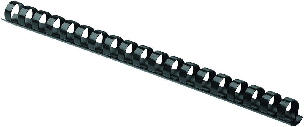 Binder Max - Black Binding Snail 21 Rings Box of 100 Pieces