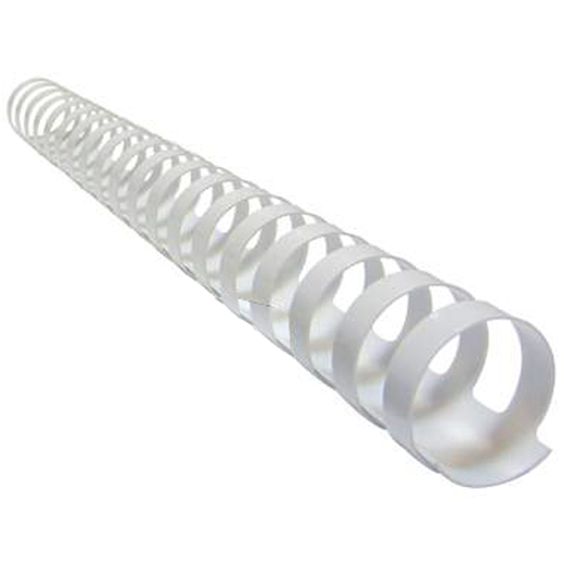 Binder Max - White Binding Snail 21 Rings Box of 100 Pieces