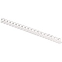 Binder Max - White Binding Snail 21 Rings 12mm Pack of 100 Pieces