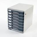 Comex - 7-drawer document box with iron lock