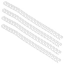 GBC - Iron snail paper 14mm 125 sheets - white color, box of 100 tablets - RG810970