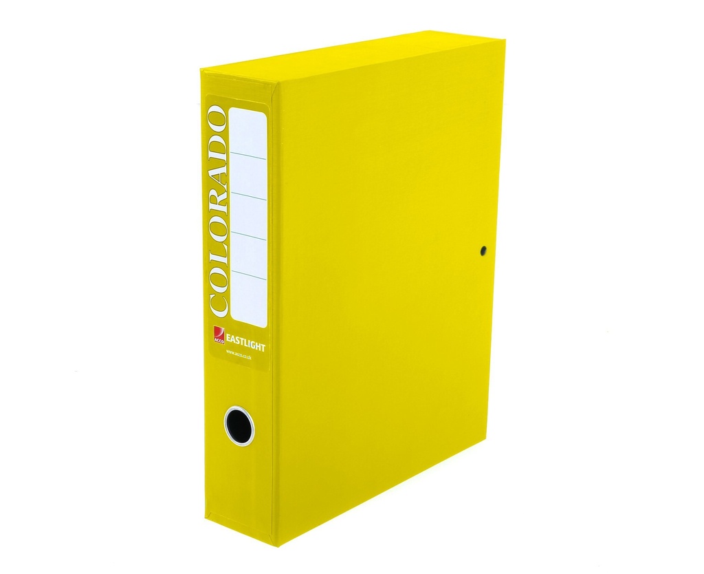 Colorado File Folder with Holders, Pack of 5 - Yellow